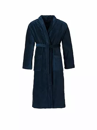 VOSSEN | Accappatoio unisex FEELING-L Flanell | dunkelblau